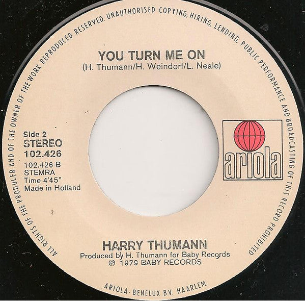 Harry Thumann : American Express (7")