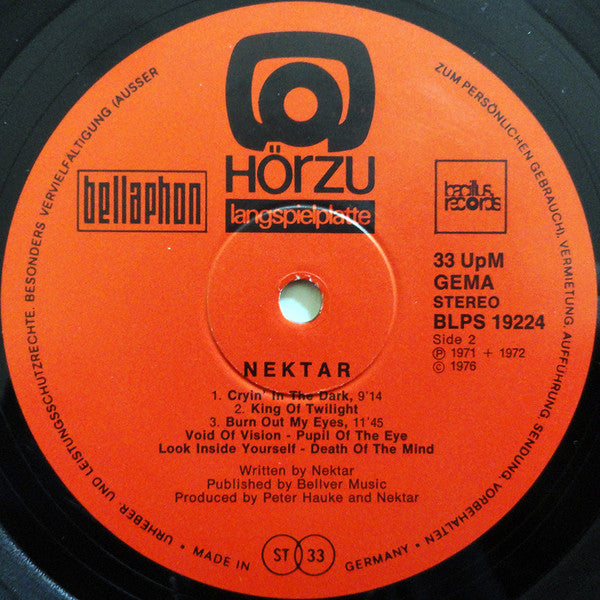 Nektar : Nektar (LP, Comp)