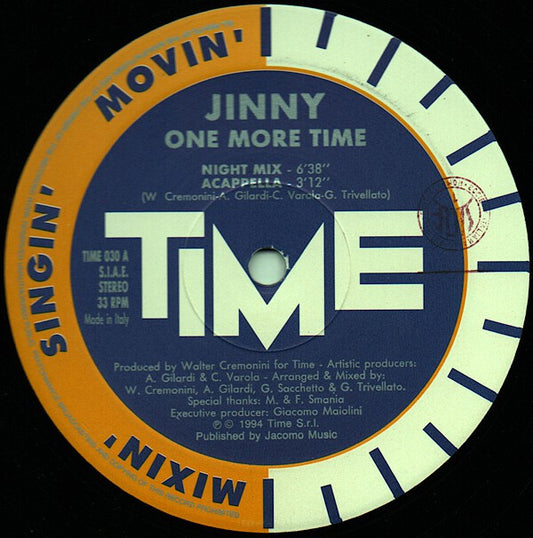 Jinny : One More Time (12")