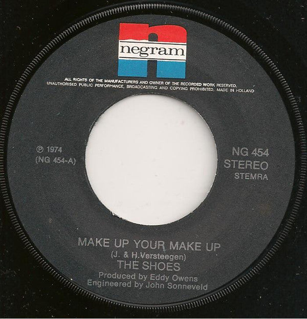 The Shoes : Make Up Your Make Up (7")