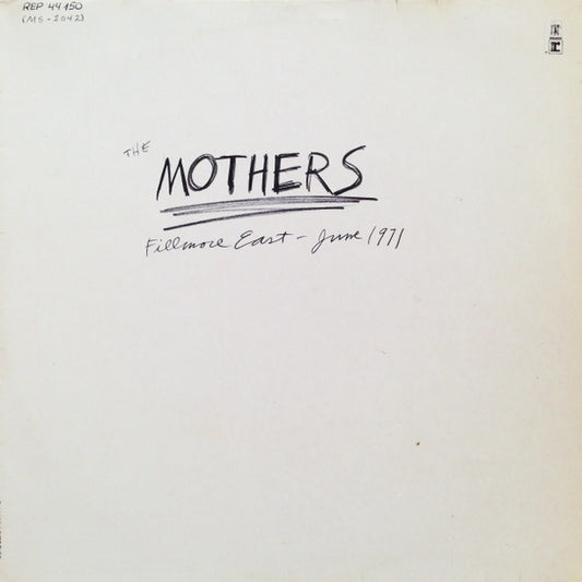 The Mothers : Fillmore East, June 1971 (LP, Album)