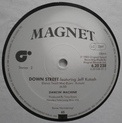 Dancin' Machine : Down Street (12")