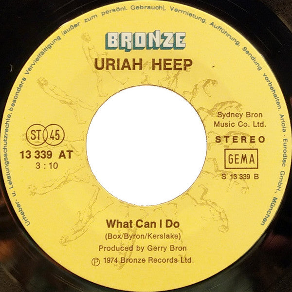 Uriah Heep : Something Or Nothing / What Can I Do (7", Single)