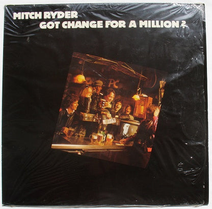 Mitch Ryder : Got Change For A Million? (LP, Album, RE, Whi)