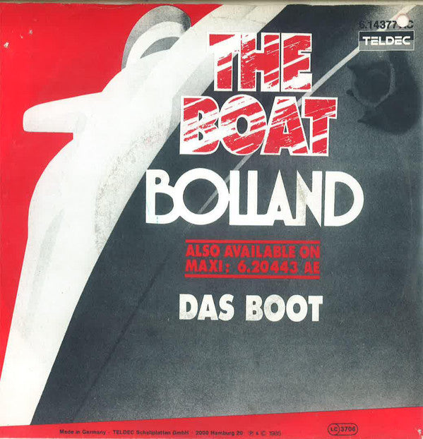 Bolland & Bolland : The Boat (7", Single)