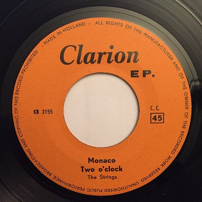 The Strings (12) : Monaco (7", EP, Single)