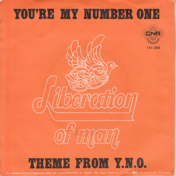 Liberation Of Man : You're My Number One (7", Single)