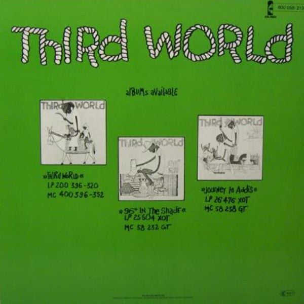 Third World : Talk To Me (12")