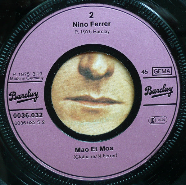 Nino Ferrer : Agata / Mao Et Moa (7", Single)