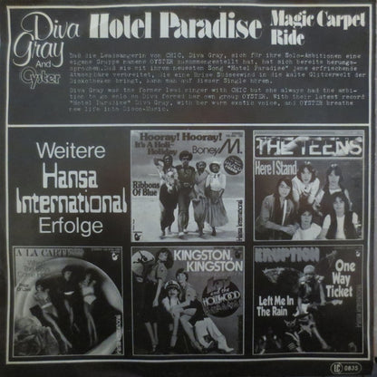 Diva Gray & Oyster (2) : Hotel Paradise (7", Single)