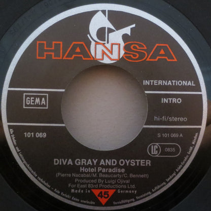 Diva Gray & Oyster (2) : Hotel Paradise (7", Single)