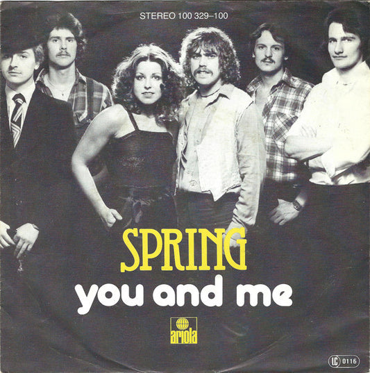 Spryng : You And Me (7", Single)