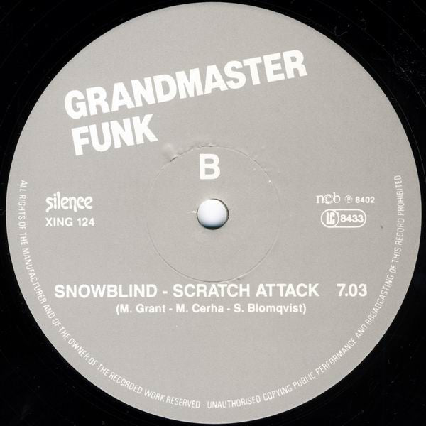 Grandmaster Funk : Snowblind (12")