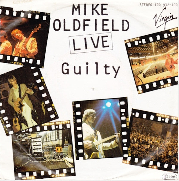 Mike Oldfield : Guilty (Live) (7", Single)