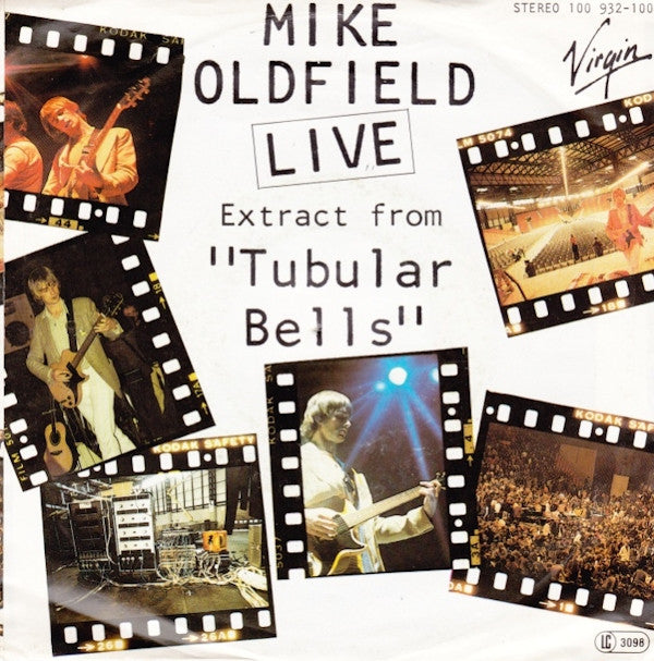 Mike Oldfield : Guilty (Live) (7", Single)