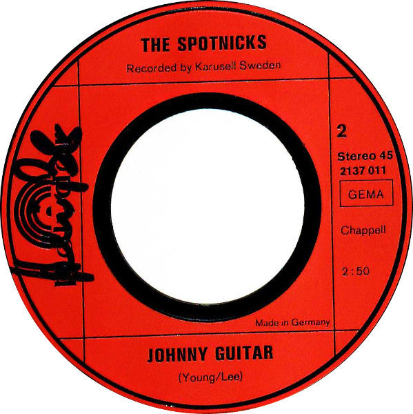 The Spotnicks : Die Grossen Vier Von The Spotnicks (2x7")