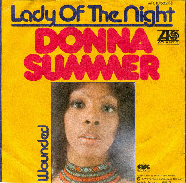 Donna Summer : Lady Of The Night (7", Single)