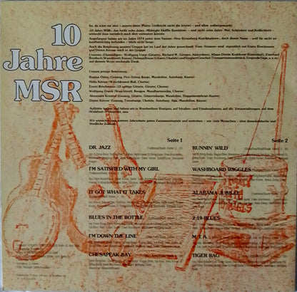 Midnight Skiffle Ramblers : 10 Jahre MSR (LP)