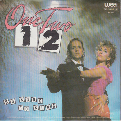 One Two (3) : No Song To Sing (7", Single)