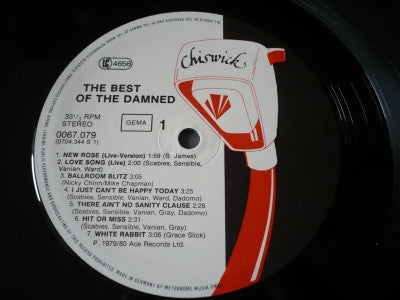 The Damned : Another Great Record From The Damned: The Best Of The Damned (LP, Comp)