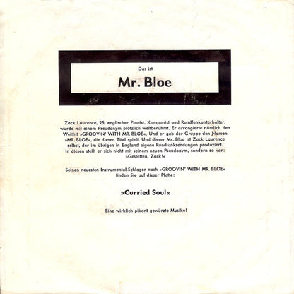 Mr. Bloe : Curried Soul / Mighty Mouse (7", Single)