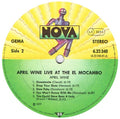 April Wine : Live At The El Mocambo (LP, Album)