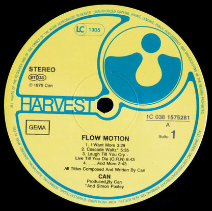 Can : Flow Motion (LP, Album, RE)