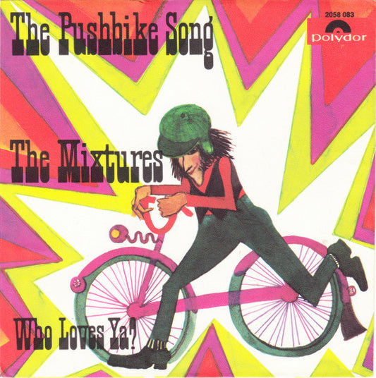 The Mixtures : The Pushbike Song (7", Single)