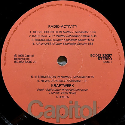 Kraftwerk : Radio-Activity (LP, Album)