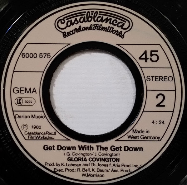 Gloria Covington : Movin' On (7", Single)