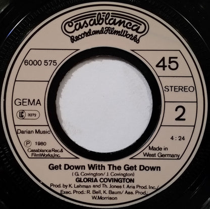 Gloria Covington : Movin' On (7", Single)