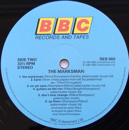 Richard Thompson And Peter Filleul : The Marksman - Music From The BBC TV Series (LP, Album)