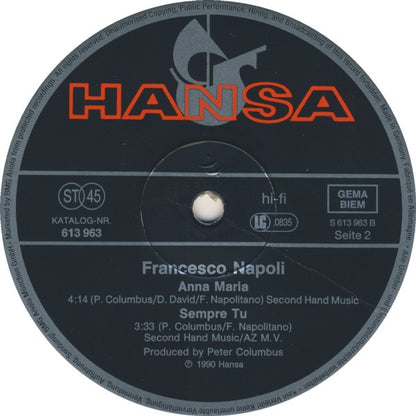 Francesco Napoli : Ila Ila (12", Maxi)