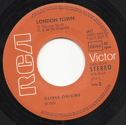 Oliver Onions : Why Is Everyone So Mad (7", Single)