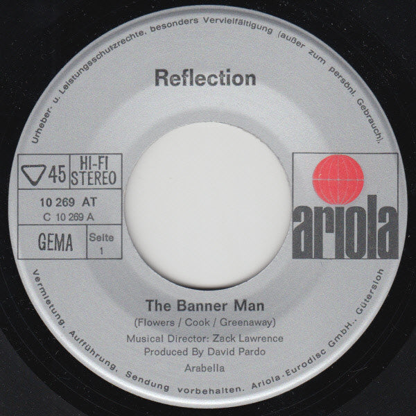 Reflection (6) : The Banner Man (7", Single)