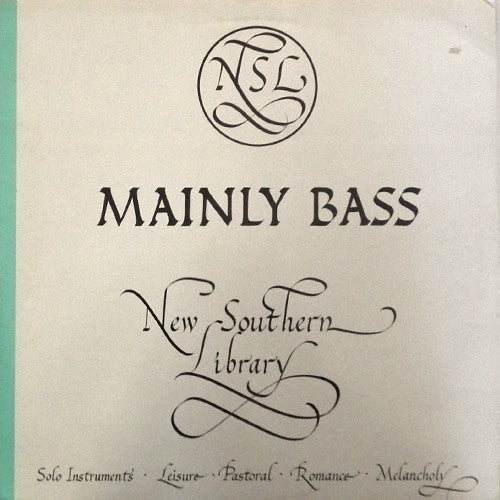 Dave Richmond : Mainly Bass (LP)