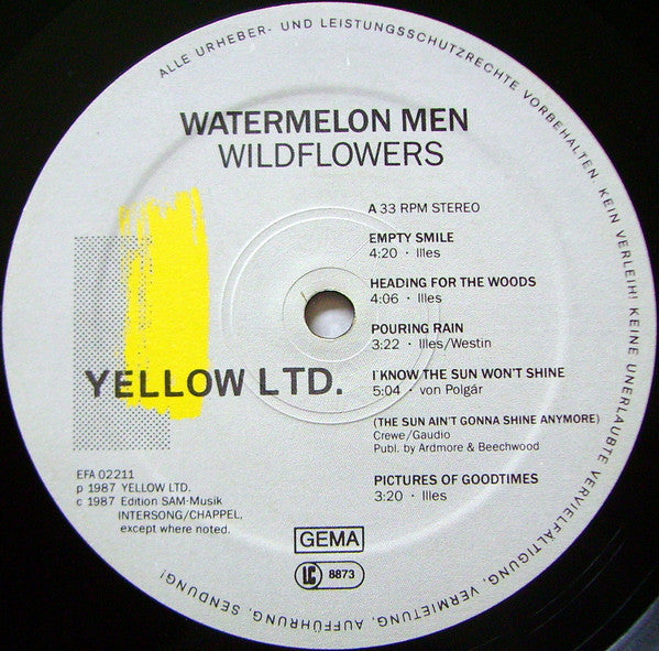 Watermelon Men : Wildflowers (LP, Album)