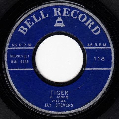 Jay Stevens (2) : Just A Little Too Much / Tiger (7", Styrene)