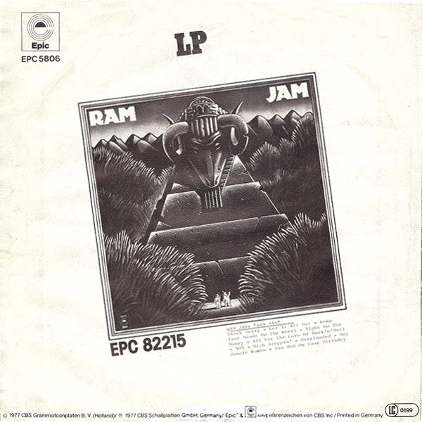 Ram Jam : Keep Your Hand On The Wheel (7", Single)