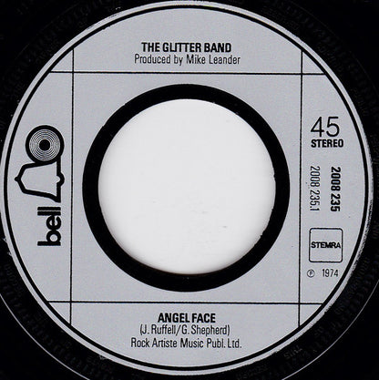 The Glitter Band : Angel Face (7", Single)