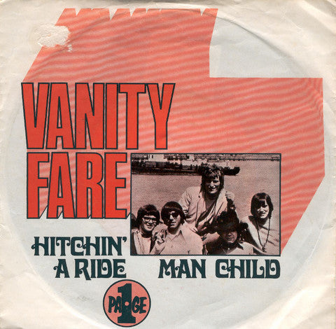 Vanity Fare : Hitchin' A Ride / Man Child (7", Single)