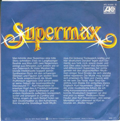 Supermax : Don't Stop The Music (7")