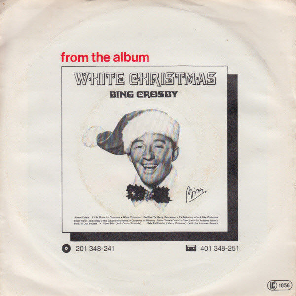 Bing Crosby : White Christmas / Jingle Bells (7", Single, RE)