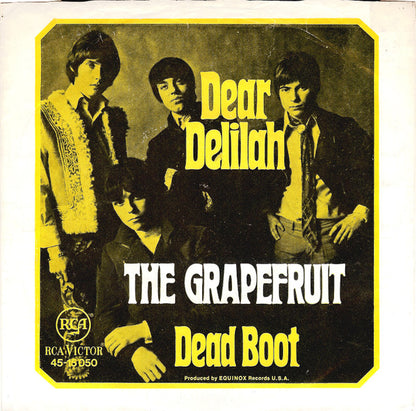 Grapefruit : Dear Delilah (7", Single, Mono)