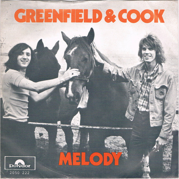 Greenfield & Cook : Melody (7", Single)