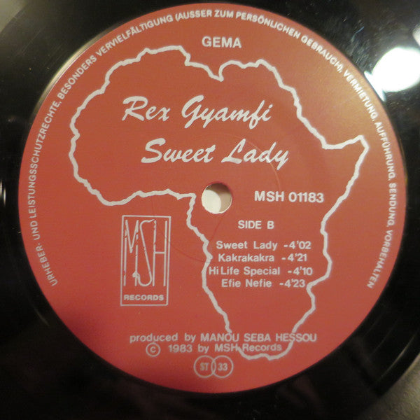 Rex Gyamfi : Sweet Lady (LP, Album)