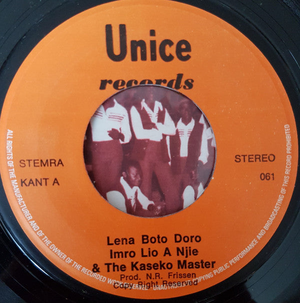 The Kaseko Masters : Lena Boto Doro (7")