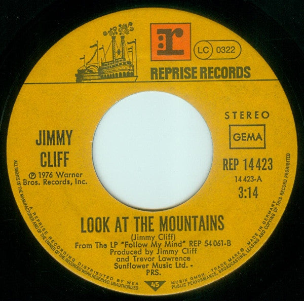 Jimmy Cliff : Look At The Mountains / No Woman, No Cry (7", Single)