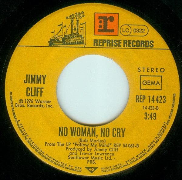 Jimmy Cliff : Look At The Mountains / No Woman, No Cry (7", Single)