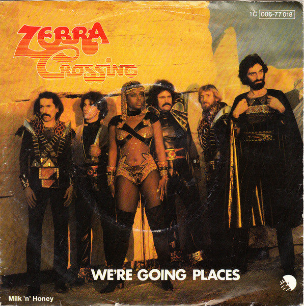 Zebra Crossing : We're Going Places (7", Single)